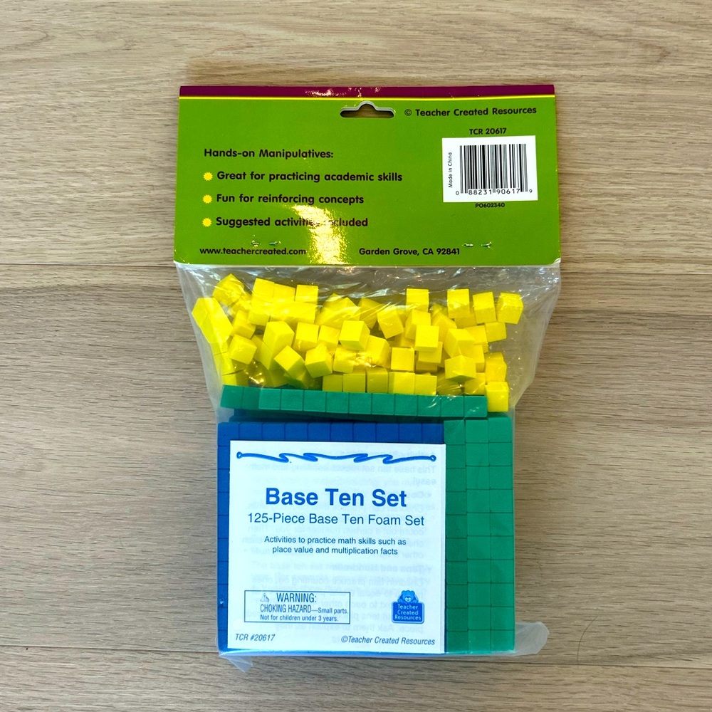 Back to School - Base Ten Set - Math